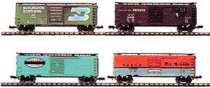 41' Steel Boxcar Assortment