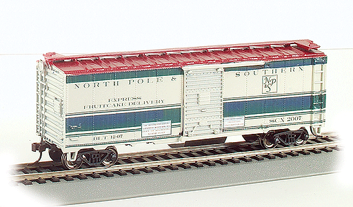 Silver Series(R) 40' Boxcar -- Christmas