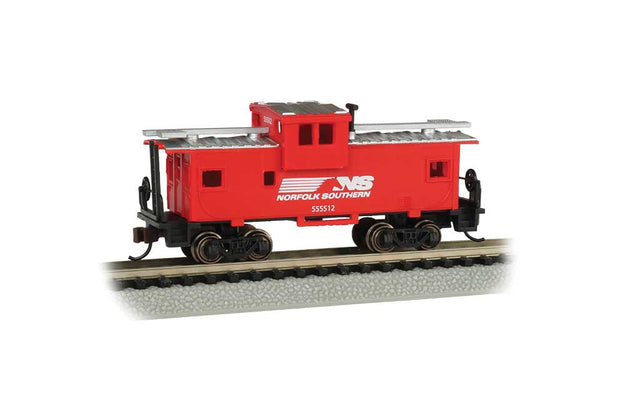 36' Wide-Vision Caboose - Ready to Run - Silver Series(R) -- Norfolk Southern #X501 (red, white; Horse Head Logo)