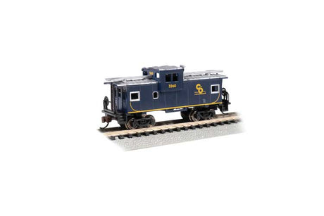 36' Wide-Vision Caboose - Ready to Run - Silver Series(R) -- Chesapeake & Ohio #3260