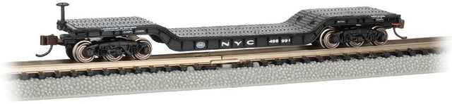 52' Depressed-Center Flatcar - Ready to Run - Silver Series(R) -- New York Central #498991