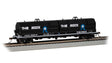 55' Coil Car with Angled Hoods and Load - Ready to Run -- Rock Island #955019 (black, blue, white)