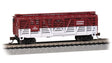 Steel Stock Car - Ready to Run -- Canadian National #175019 (Boxcar Red, white)