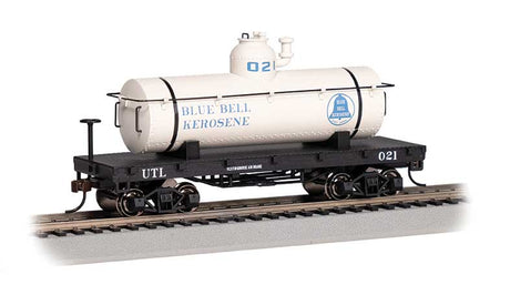 Old-Time Tank Car - Ready to Run - Silver Series(R) -- Blue Bell Kerosene UTL #021-1
