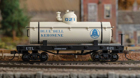 Old-Time Tank Car - Ready to Run - Silver Series(R) -- Blue Bell Kerosene UTL #021-2