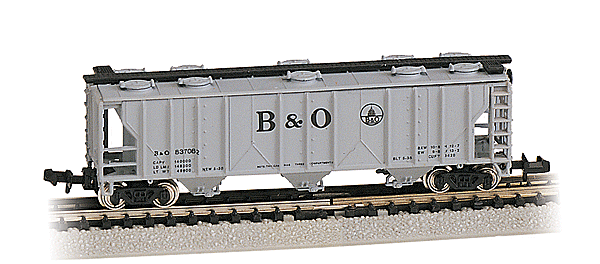 Silver Series PS2 Covered Hopper -- Baltimore & Ohio