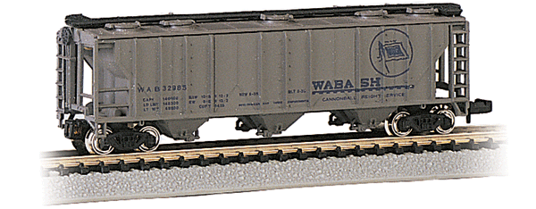 Silver Series PS2 Covered Hoppers -- Wabash