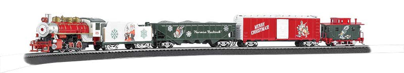 A Norman Rockwell Christmas Train Set