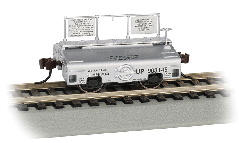 Scale Test Weight Car - Ready to Run -- Union Pacific #903145 (silver)