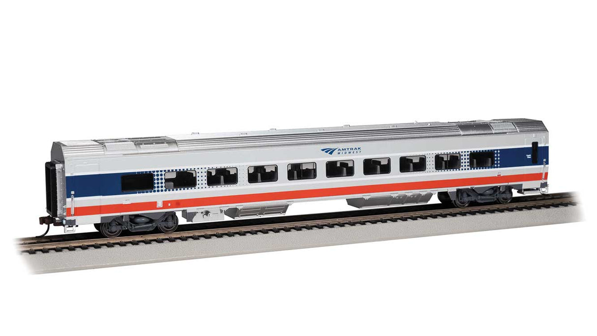 Siemens Venture Coach - Amtrak Version - Ready to Run -- Amtrak #4015 (Midwest Scheme; silver, blue, red, white)