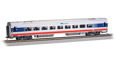 Siemens Venture Coach - Amtrak Version - Ready to Run -- Amtrak Midwest #4214 (Business Class A, silver, red, blue)
