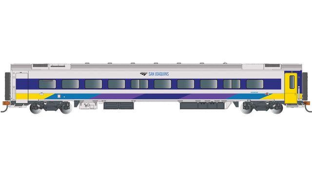 Siemens Venture Coach - Amtrak Version - Ready to Run -- Amtrak San Joaquins(SM) #9004 (silver, blue, purple, yellow)