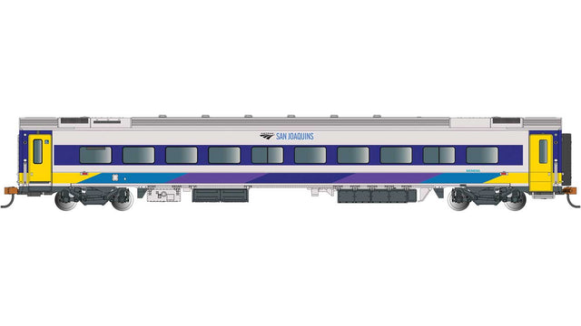 Siemens Venture Coach - Amtrak Version - Ready to Run -- Amtrak San Joaquins(SM) #9007 (silver, blue, purple, yellow)
