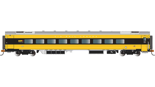 Siemens Venture Coach - VIA Version - Ready to Run -- VIA Rail Canada #2817 (Lumi Scheme, yellow, white, gray)