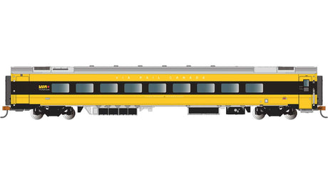 Siemens Venture Coach - VIA Version - Ready to Run -- VIA Rail Canada #2717 (Lumi Scheme, yellow, white, gray, Business Class)