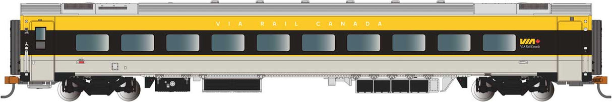Siemens Venture Coach - VIA Version - Ready to Run -- VIA Rail Canada #2800 (gray, black, yellow)