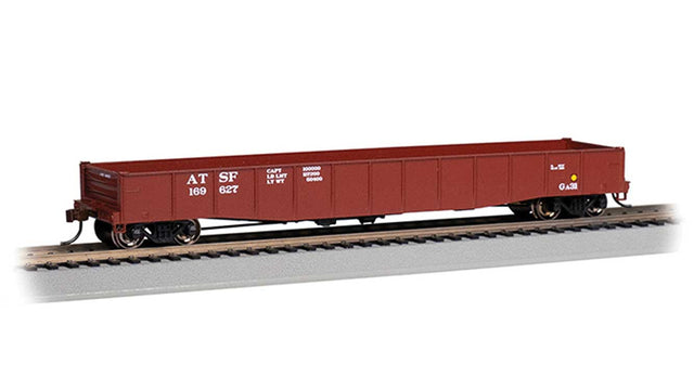 ACF 50'6" Drop-End Gondola - Ready to Run - Silver Series(R) -- Santa Fe (Boxcar Red, Reporting Marks Only)
