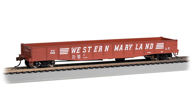 ACF 50'6" Drop-End Gondola - Ready to Run - Silver Series(R) -- Western Maryland (Boxcar Red)