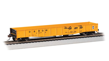 ACF 50'6" Drop-End Gondola - Ready to Run - Silver Series(R) -- Denver & Rio Grande Western #56179 (orange, black, Flying Grande)