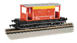 British Brake Van Track Cleaning Car - Ready to Run -- Signal and Telegraph #KDB955094 (red, yellow)