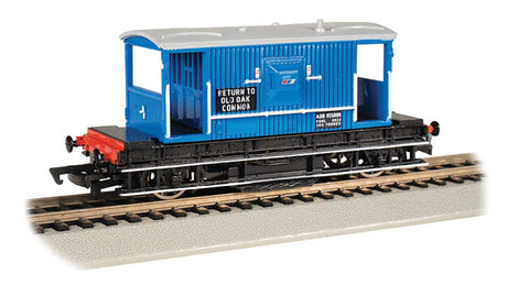 British Brake Van Track Cleaning Car - Ready to Run -- Network Southeast #ADB955009 (blue, black)