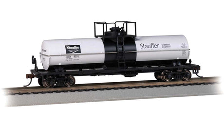 Chemical Tank Car - Ready to Run -- Stauffer Chemicals #41105 (gray, black)