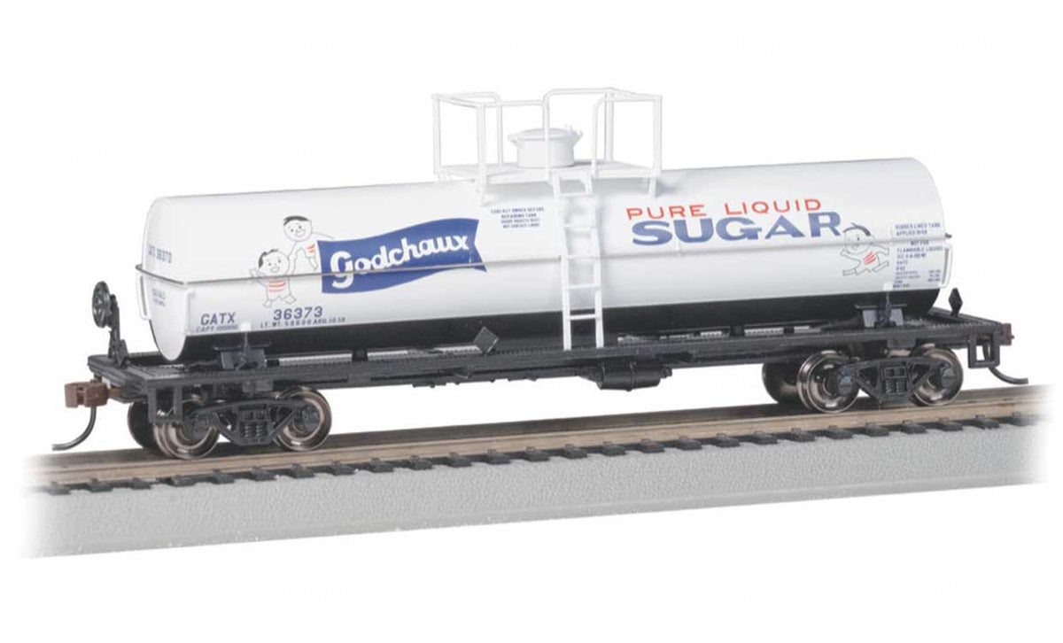 Chemical Tank Car - Ready to Run -- Godchaux Sugar #36373 (Small Dome)