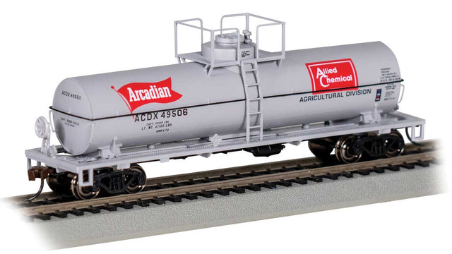 Chemical Tank Car - Ready to Run -- Allied Chemical/Arcadian #49506 (Large Dome)