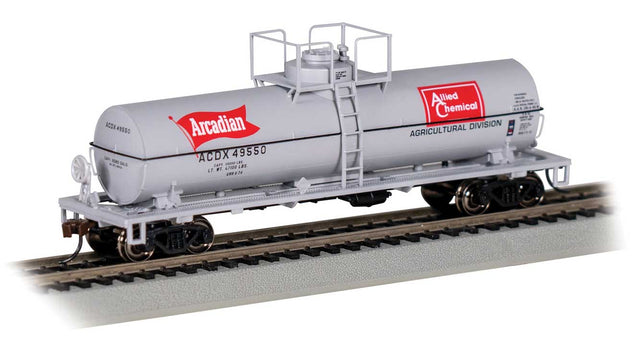 Chemical Tank Car - Ready to Run -- Allied Chemical/Arcadian #49554 (Large Dome)