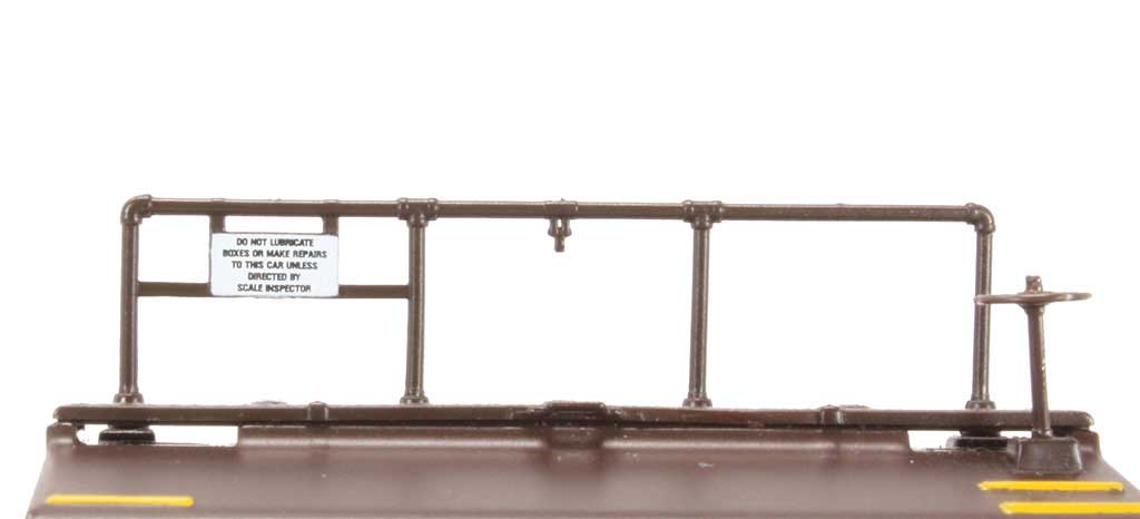 Wood Boxcar (Box Van) - Ready to Run - Thomas & Friends(TM) -- Mr. Jolly's Chocolate Factory (brown, blue, white)-2