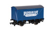 Wood Boxcar (Box Van) - Ready to Run - Thomas & Friends(TM) -- Brendham Bay Shipping Co. (blue, white)