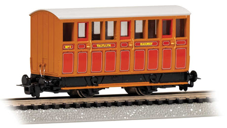Talyllyn Carriage Passenger Car - Ready to Run -- Car #1 (wood)