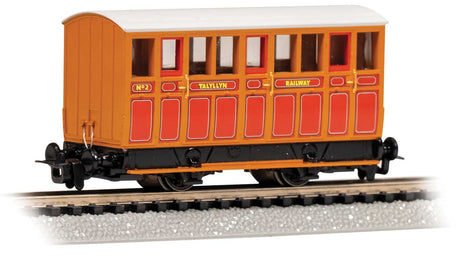 Talyllyn Carriage Passenger Car - Ready to Run -- Car #2 (wood)