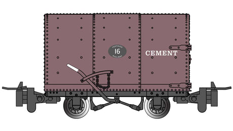 Gunpowder Wagon - Thomas & Friends(TM) -- Ffestiniog Cement #16 (Boxcar Red)