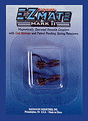 E-Z Mate Mark II Couplers w/Metal Coil Spring -- Short Center Shank  1 Pair