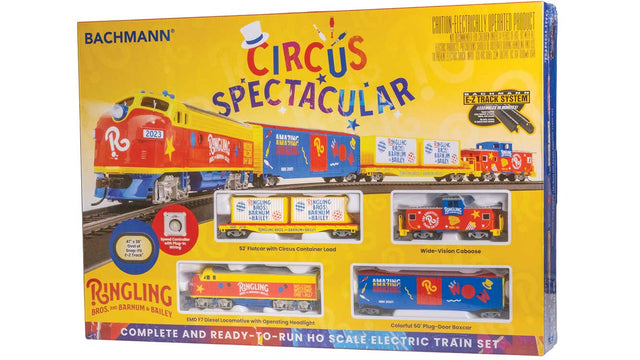 Circus Spectacular Train Set - Standard DC -- Ringling Brothers and Barnum & Bailey-1