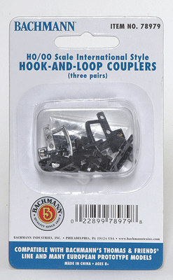 Thomas & Friends(TM) Sodor Scenery -- Hook & Loop Couplers f/Thomas Equipment  3 Pairs