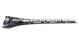 American Freedom Train Starter Train Set - Standard DC -- GS-4 4-8-4, 3 Cars; 81 x 45" E-Z Track(R) Oval, Power Pack-1