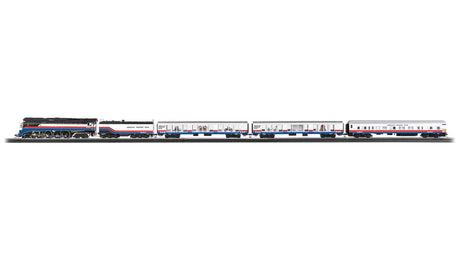 American Freedom Train Starter Train Set - Standard DC -- GS-4 4-8-4, 3 Cars; 81 x 45" E-Z Track(R) Oval, Power Pack-2