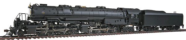 B&O EM-1 2-8-8-4 - DCC - Spectrum(R) -- Painted, Unlettered, Early Large Sand Dome (black)