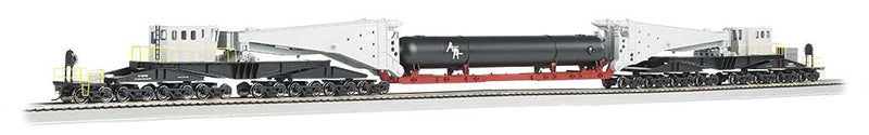 380-Ton Schnabel Car w/Retort Load - Ready to Run - Spectrum(R) -- Gray, Black