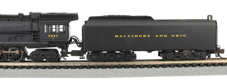 Class EM-1 2-8-8-4 Late Small Dome - Econami Sound and DCC - Spectrum(R) -- Baltimore & Ohio #7623 (black)-2