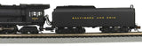 Class EM-1 2-8-8-4 Late Small Dome - Econami Sound and DCC - Spectrum(R) -- Baltimore & Ohio #7628 (black)-2