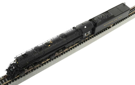 Class EM-1 2-8-8-4 Late Small Dome - Econami Sound and DCC - Spectrum(R) -- Baltimore & Ohio #7628 (black)-4