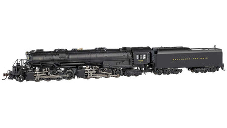 Class EM-1 2-8-8-4 Early Large Dome - Econami Sound and DCC - Spectrum(R) -- Baltimore & Ohip #7618 (black)