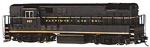 Spectrum FM H16-44 Baby Trainmaster Diesel Locomotive -- Baltimore & Ohio (Cobalt Blue #927)