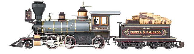 2-6-0 - Standard DC - Spectrum(R) -- Eureka & Palisade (maroon, Russian Iron, brass, black, gold)
