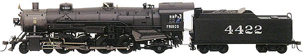 Spectrum(R) USRA Light 4-8-2 Mountain Steam Locomotive - Powered -- St. Louis - San Francisco "Frisco"