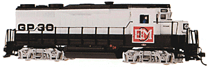 EMD GP30 Diesel Locomotive -- EMD Demo #1962