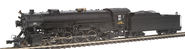 4-8-2 Heavy Mountain w/DCC - Spectrum(R) -- Norfolk & Western #120 with USRA Long Tender